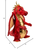 Douglas Eugene Red Dragon Plush Stuffed Animal